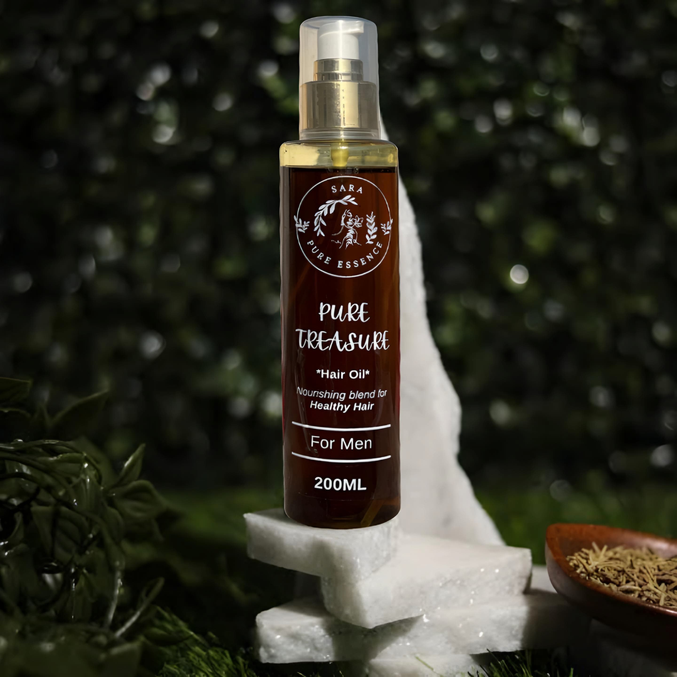 Men's Strength Boost Hair Oil